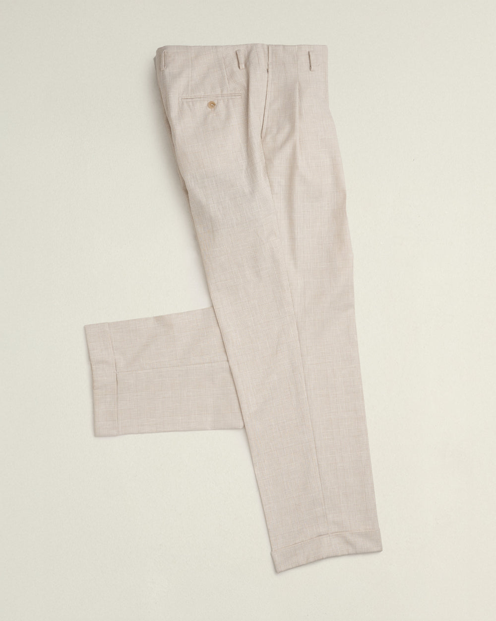 Milanese Double Pleated Trouser
