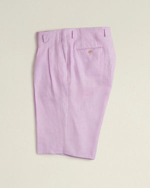 Milanese Double Pleated Shorts