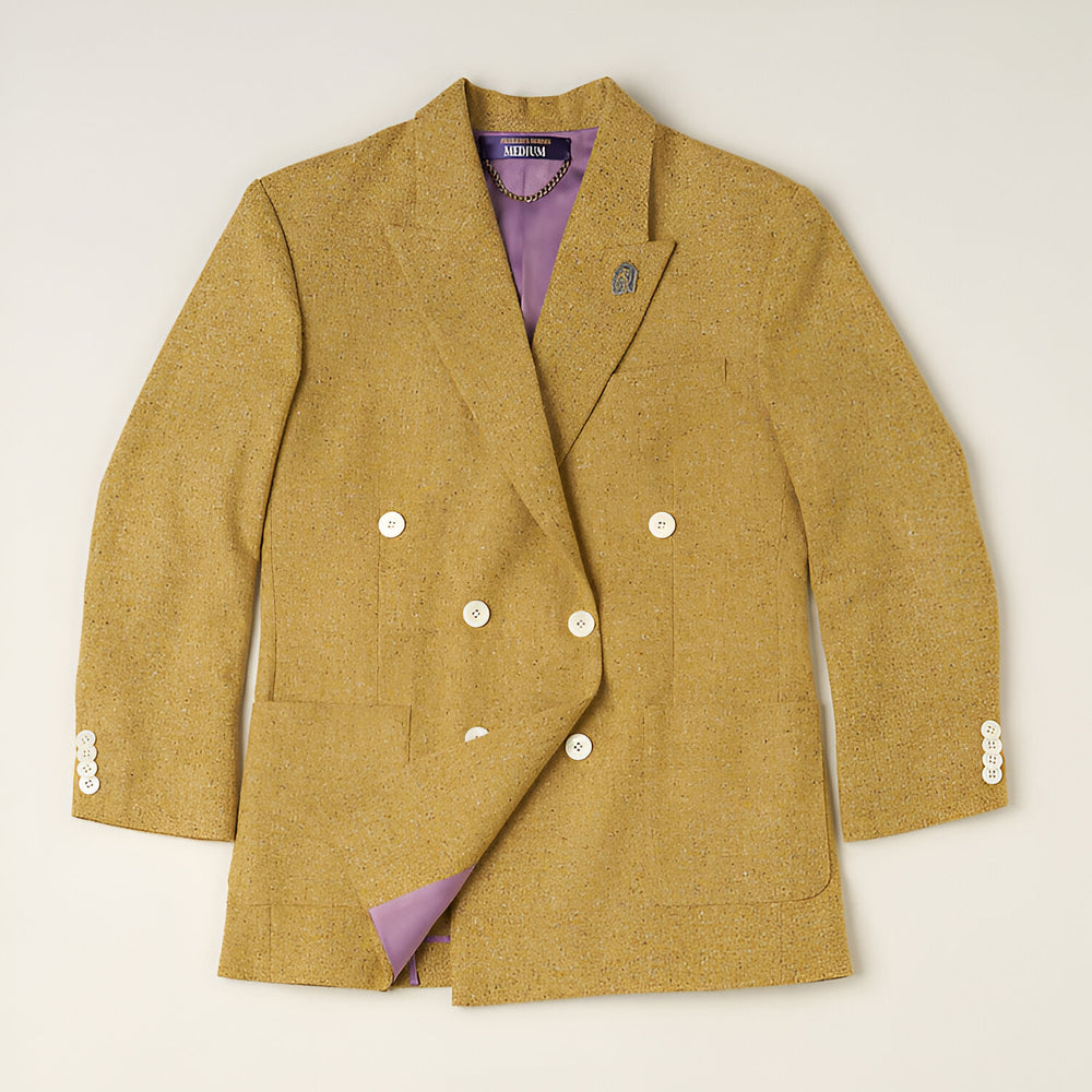 Seneca Pure Italian Wool Double Breasted Suit