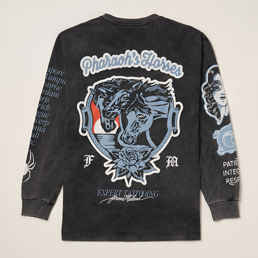 Birth Longsleeve T-Shirt Coal