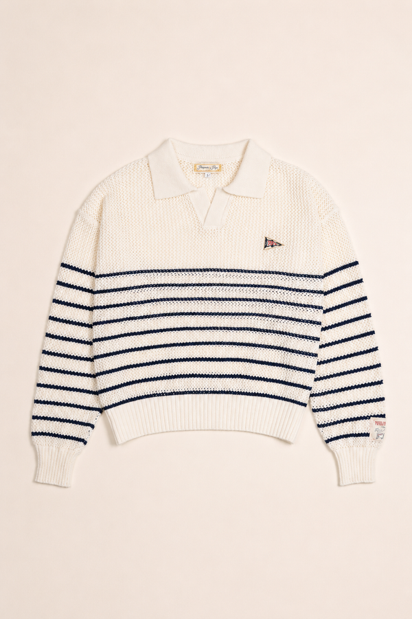 PHYC Hollow Knit Polo