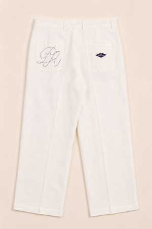 Linen Pleated Trouser