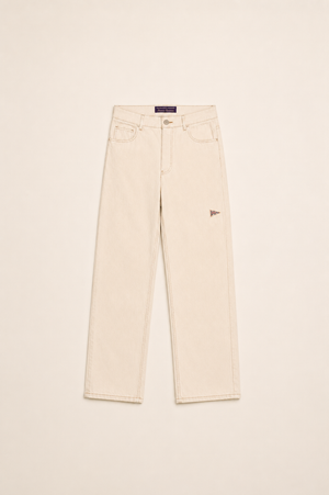 Selvedge Cinched Denim Jeans