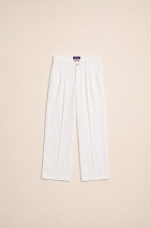 Linen Pleated Trouser