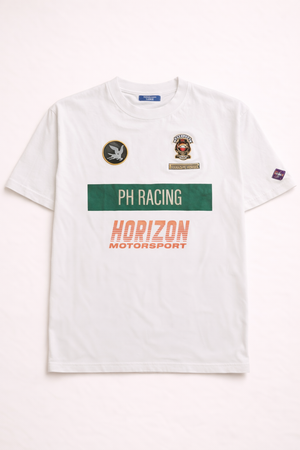 PH Racing Tee In White