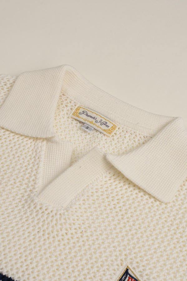 PHYC Hollow Knit Polo