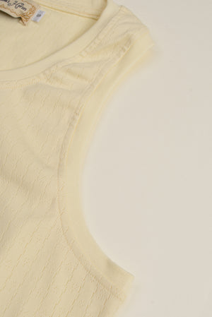 Hollow Cotton Singlet