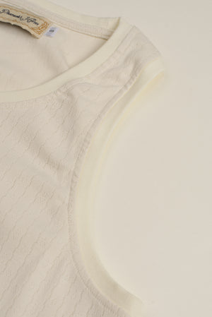 Hollow Cotton Singlet