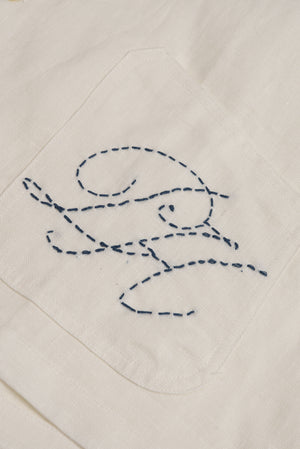Shawl Collared Linen Shirt