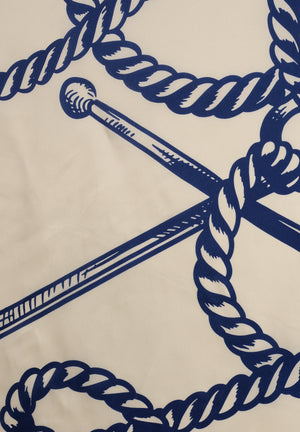 Anchor Silk Scarf